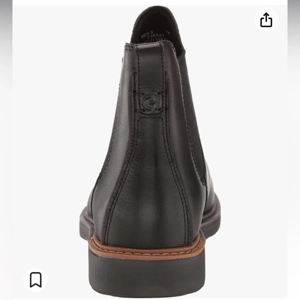 NWT Cole Hann Faux Leather Chelsea Boots Size 8. - Picture 2 of 10